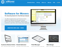 Tablet Screenshot of emover-software.com